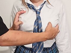 nengaljkseme Teen With Big Boobs Teases With Blowjob Then Gets Wild In Bed