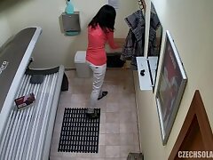 czech-solarium-1 Asian Geisha Provides Intense Oral Pleasure and Steamy Sex