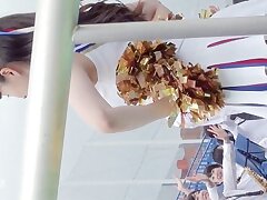 cheer386 Hot Asian Beauty Shows Off Curvy Body in Seductive Bikini