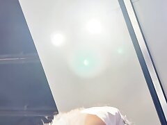 KFC_JK_uniform_student_girl Sleazy Babe Enjoys Kinky Public Fuck Fest with Two Lustful Studs