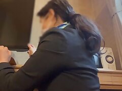 hotel24 Excited Japanese Teen Thrills Herself with Vibrating Toys